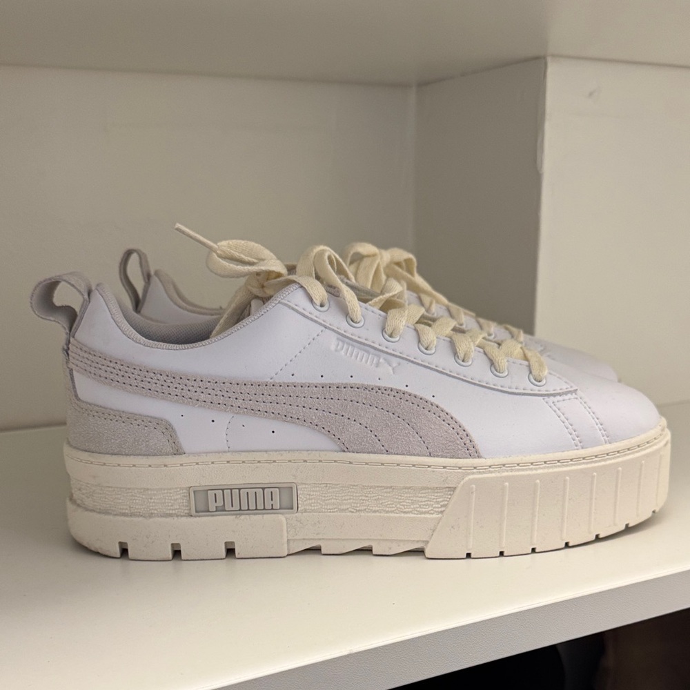 PUMA Women's Cream Platform Sneakers
